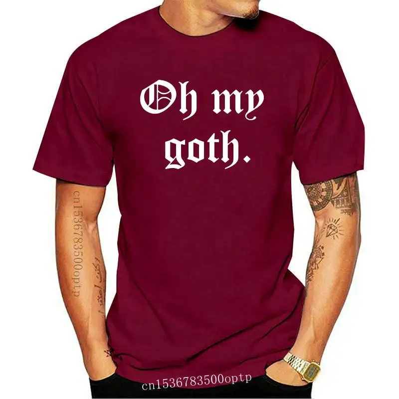 

OH MY GOTH Letters Print Women tshirt Cotton Casual Funny t shirt For Lady Girl Top Tee Hipster Tumblr Drop Ship Y-28