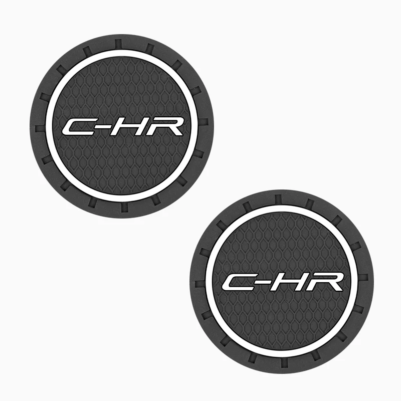 2 шт. Автомобильный держатель для бутылки с водой Противоскользящий коврик Toyota C-HR