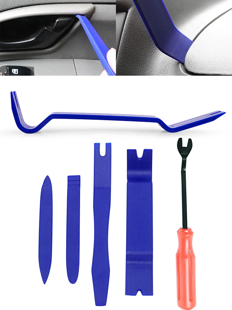 

Car Trim Removal Tool Kit Set Door Panel Fastener Auto Dashboard Plastic Tools