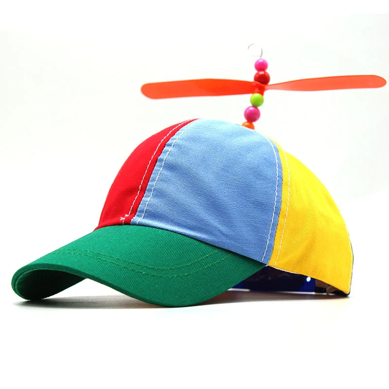 

Cottn Baseball Caps for Child Colorful Patchwork Cap Hat Bamboo Dragonfly Children Boys Girls Snapback gorros