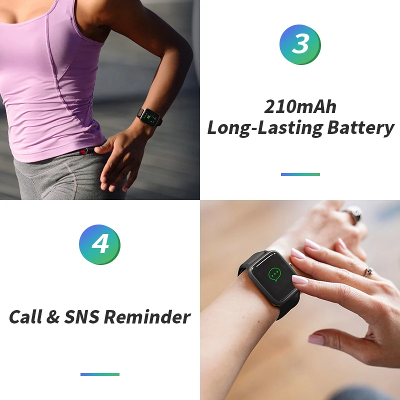 Водонепроницаемые Смарт-часы Ulefone 1 3 дюйма Bluetooth 5 0 210 мАч |