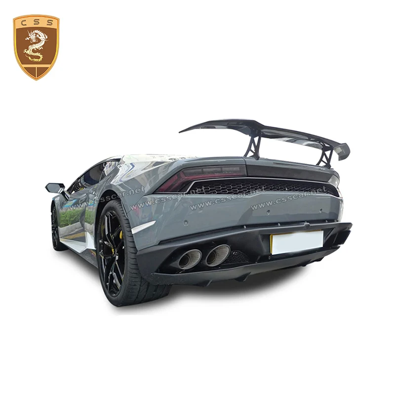 Карбоновый задний спойлер для Lamborghini Huracan LP610 LP580 обновленный кованый карбоновый в