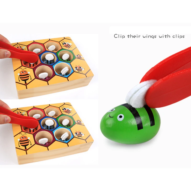 Детский долговечный улей настольная игра Монтессори Развлечения для раннего