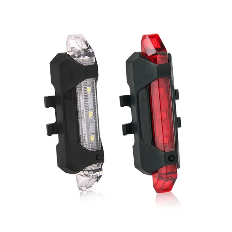usb charging bike warning tail light Bike Outdoor cycling LED highlights the | Спорт и развлечения