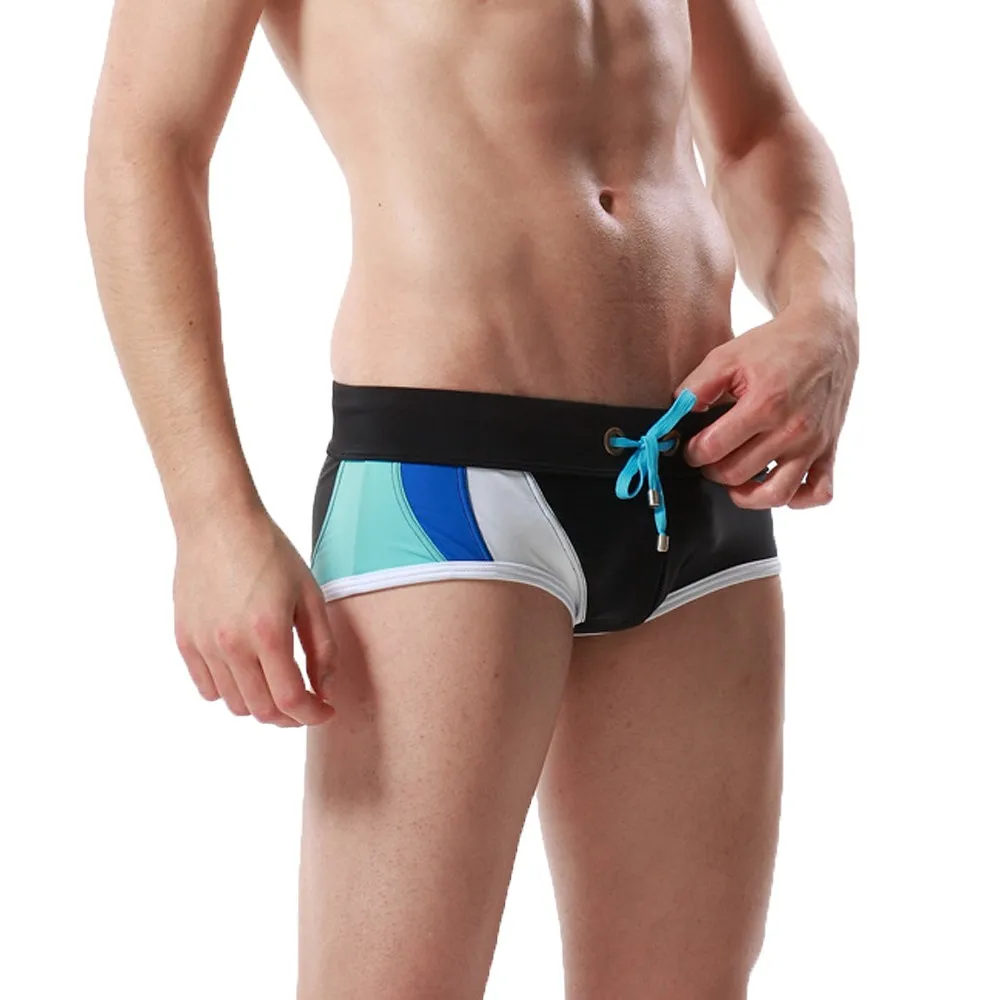 Мужские дышащие плавки брюки одежда для плавания шорты тонкая бикини купальный