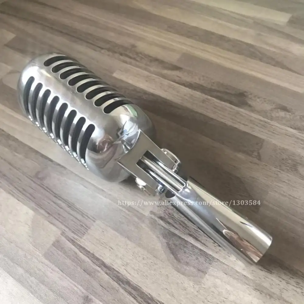 Классический ретро винтажный античный старинный 55SH стиль Elvis Mic металлический