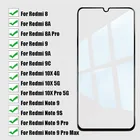 Защитное стекло 9D для Xiaomi Redmi 8, 8A, 9, 9A, 9C, 10X Pro, 4G, 5G, Note 9, 9S Pro Max, 2 шт.