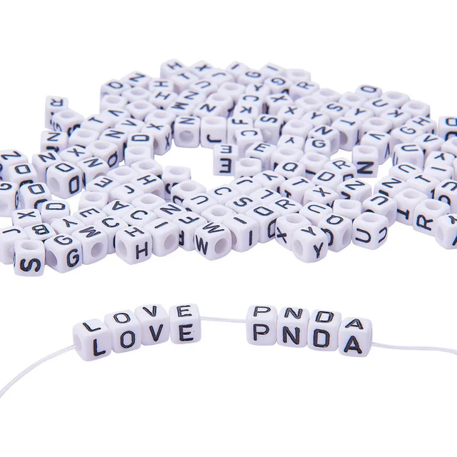 Квадратные акриловые буквы алфавита ручной работы английского кубики сделай сам