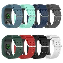 Watchband Replacement Adjustable Silicone Comfortable Wristwatch Band Strap for Polar M600 Wearable Devices Smart Accessories