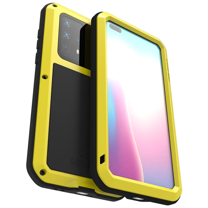 Для Huawei P40 чехол LOVE MEI ударопрочный грязеотталкивающий металлический