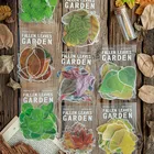 30 шт красочные кленовый лист декоративные наклейки из бумаги васи Скрапбукинг палка этикетка канцелярские наклейки для дневника, альбома