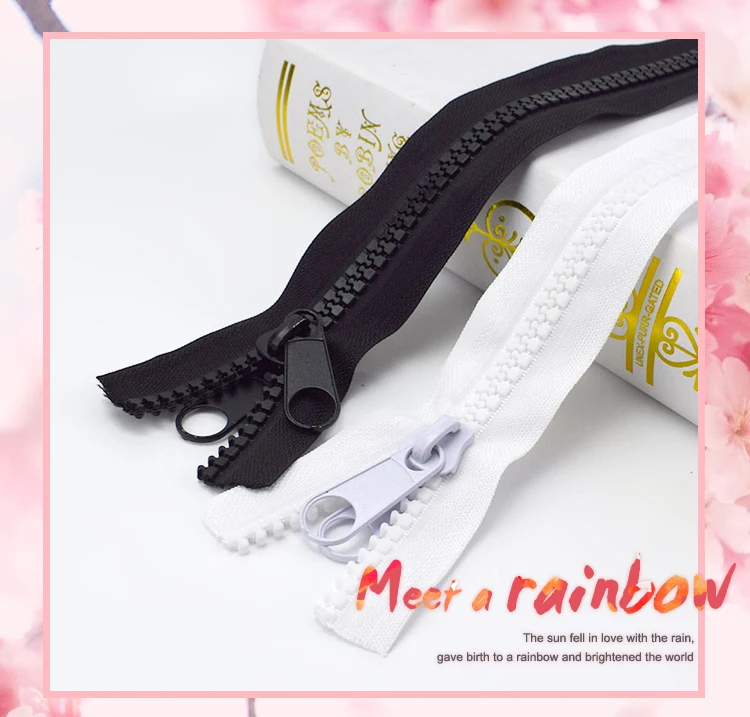 Meetee 10# полимерная молния+ односторонняя/двухсторонняя Выдвижная головка открытый конец для наружного путешествия палатка рюкзак DIY Швейные аксессуары AP671