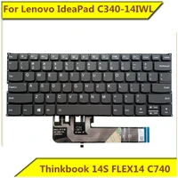 for lenovo ideapad c340 14iwl thinkbook 14s flex14 c740 notebook keyboard new original for lenovo notebook