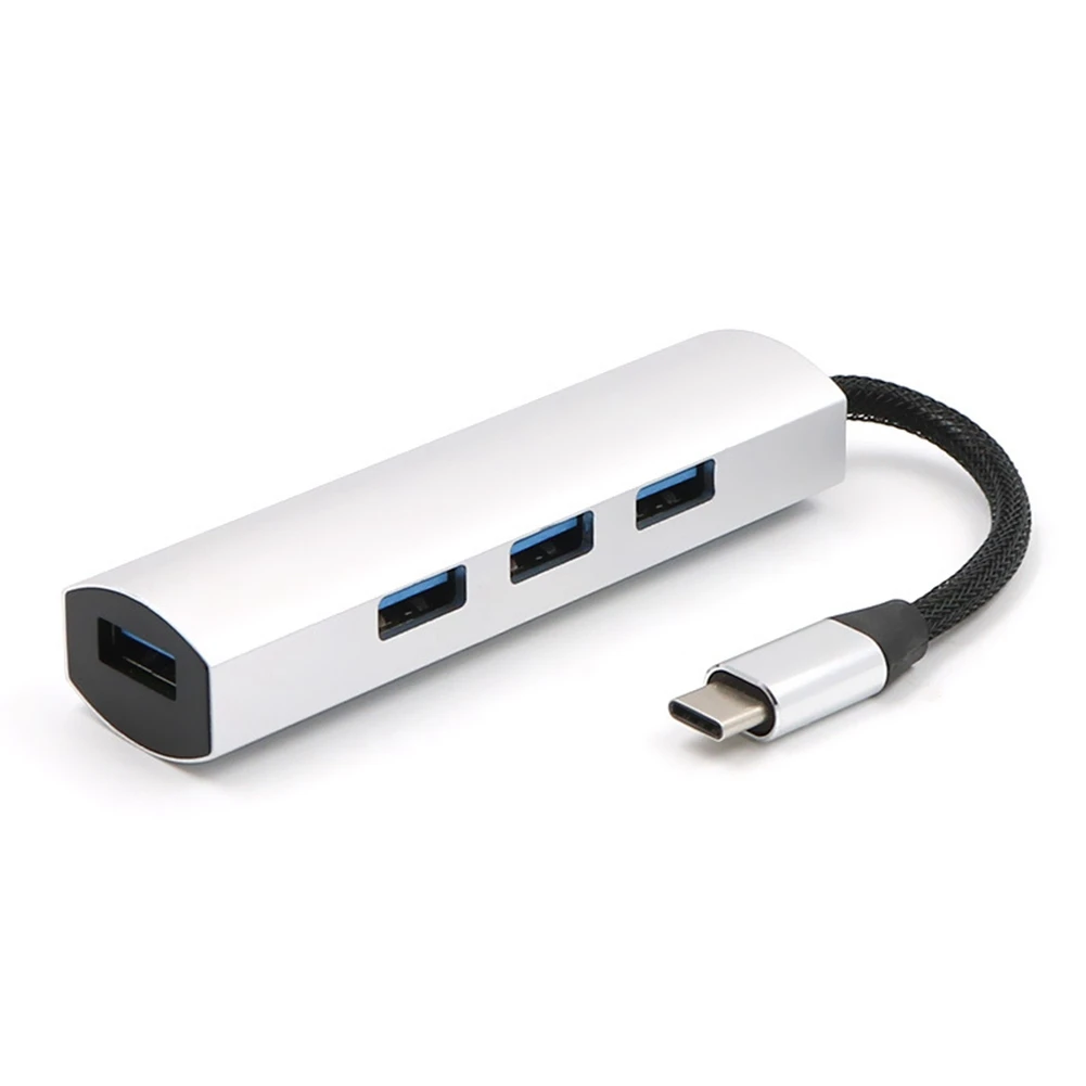 Type c до 4USB3. 0 алюминиевый сплав сплиттер адаптер прочный ноутбук жесткие диски