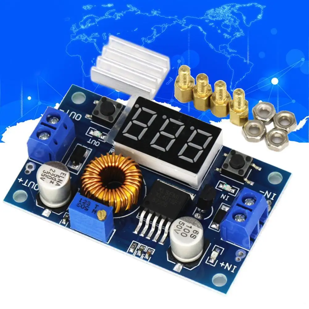 

XL4015 High power 5A 75W DC-DC Step Down Converter Adjustable Regulator Charger Step-down Module Voltage Module Adjustable H4I6