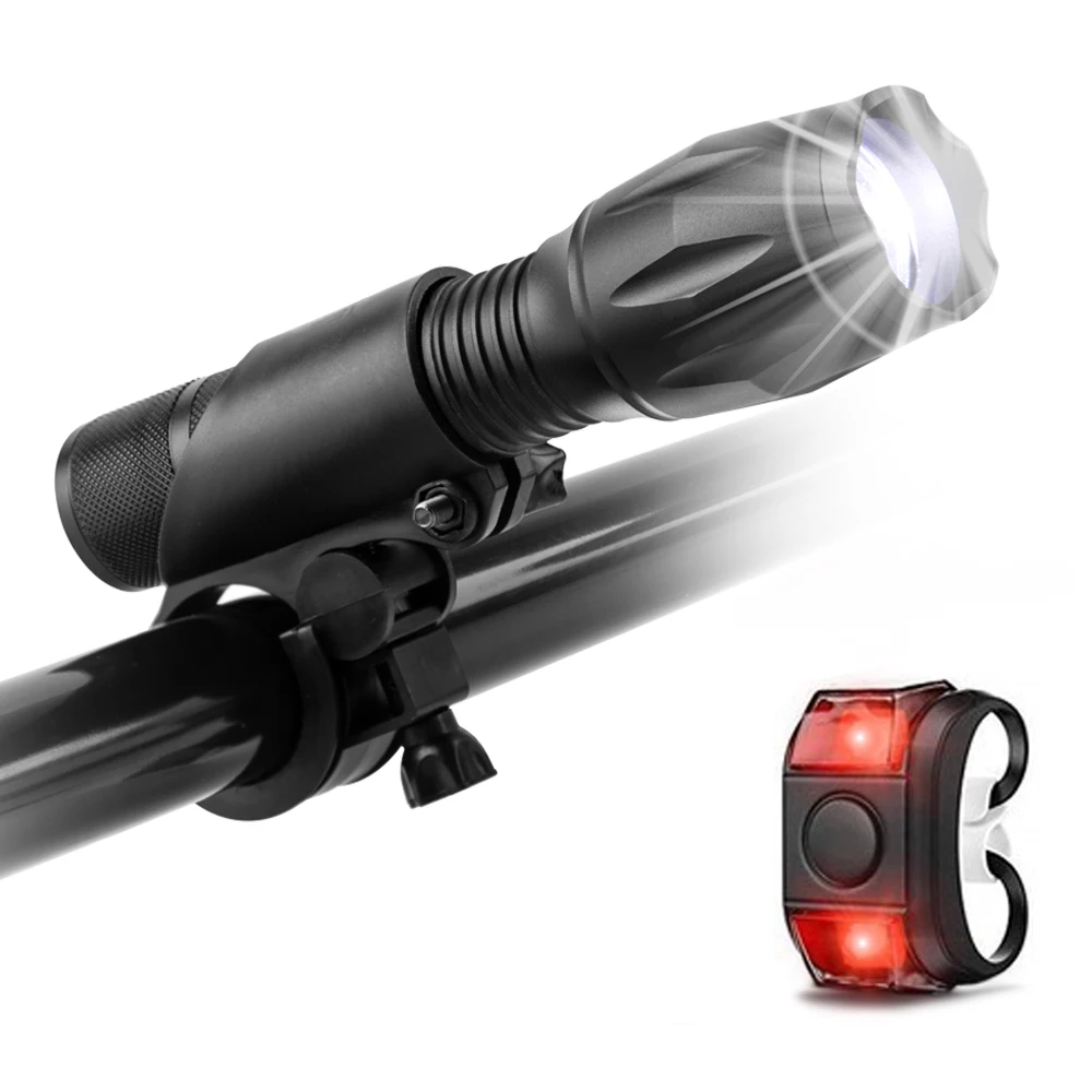 

Фсветильник велосипедный передний светодиодный, 14000 лм, водонепроницаемый