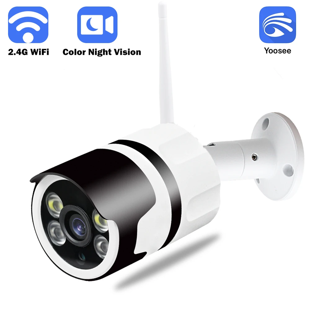 IP камера Yoosee 1080P уличная с поддержкой Wi Fi и функцией ночного видения|Камеры