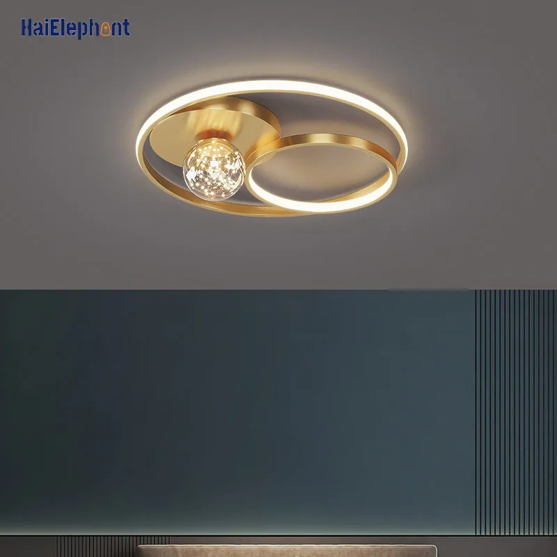 $32.77 220V Nordic Rings Gypsophila Chandelier Lights For Living Room Bedroom Study Home Modern Ceiling Mounted Lighting Indoor Lamps