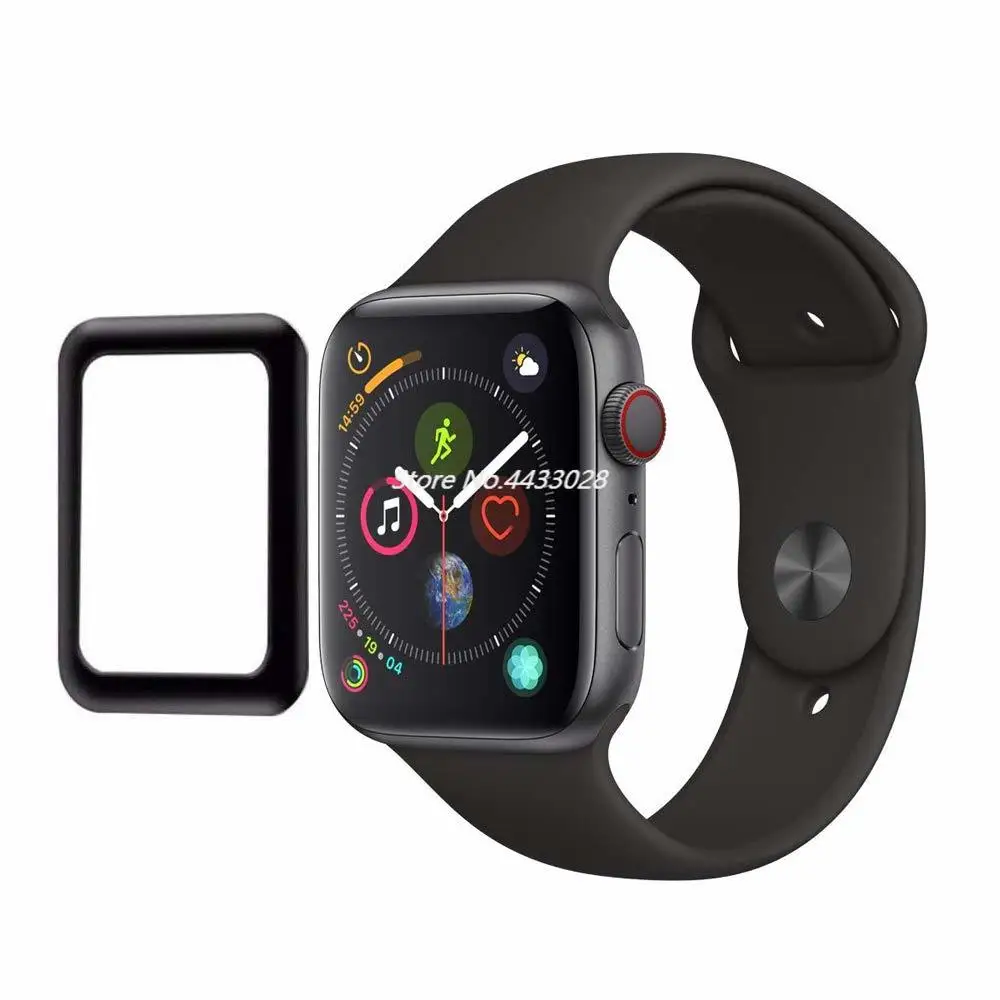 

Закаленное стекло для часов Apple Watch 38, 42, 40, 44 мм, полное покрытие