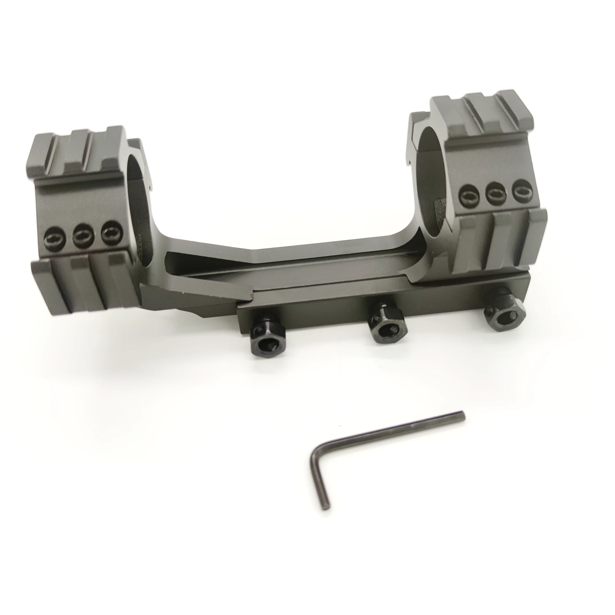 Тактический консольные прицел горе Три рельсы с 3 сторона Пикатинни 34 мм двойное