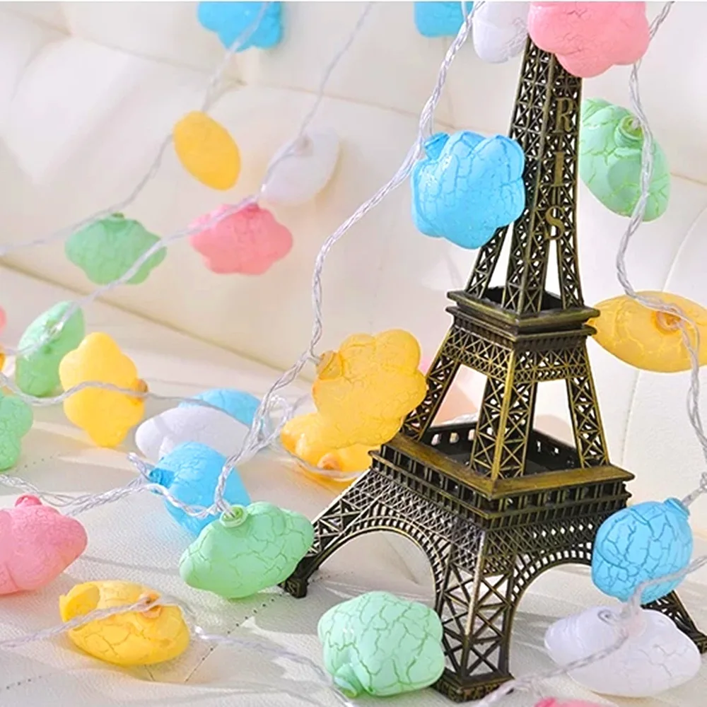 Светодиодный цвет лампы-вспышки трещины цвета облако украшения - Цена: 3025.26