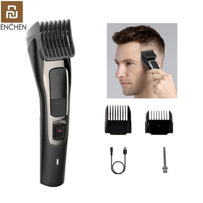 

Youpin Hair Clipper ENCHEN Sharp 3S trimmer Fast Charging Men Electric Cutting Machine Professional Low Noise Hairdress Razor