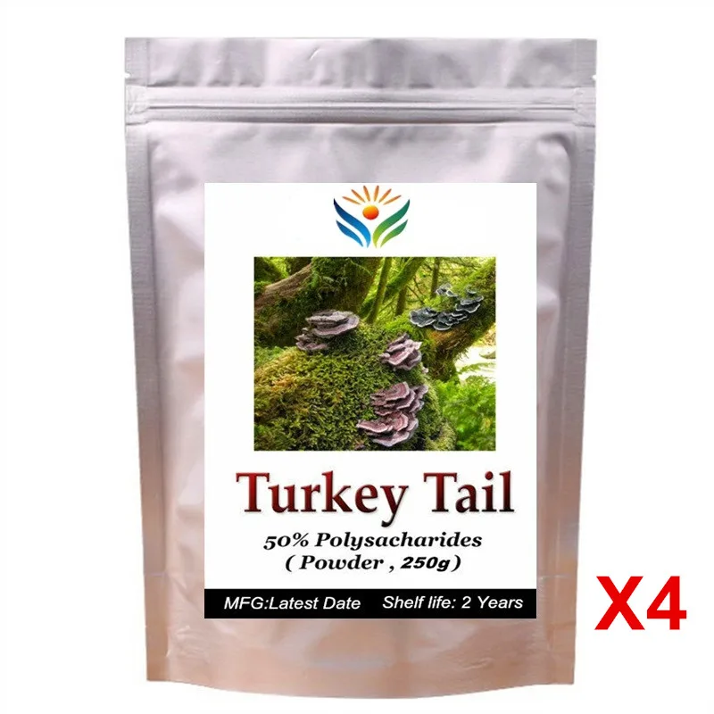 Порошок с экстрактом грибов индейки (60% полисахариды)-улучшает состояние