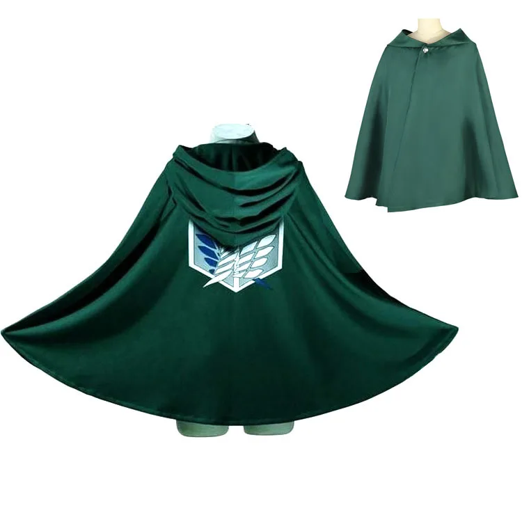 

Attack on Titan Anime Cloak Shingeki No Kyojin Cosplay Scouting Legion Wings of Liberty Levi Ackerman Eren Hange Zoe Outfit Cape