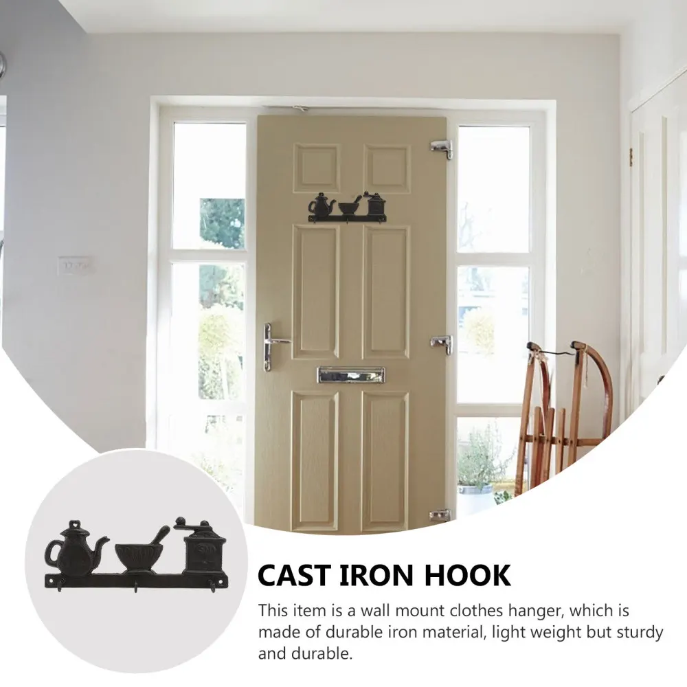 

1Pc Multi-function Wall-mounted Hanger Creative Vintage Clothes Hook for Home