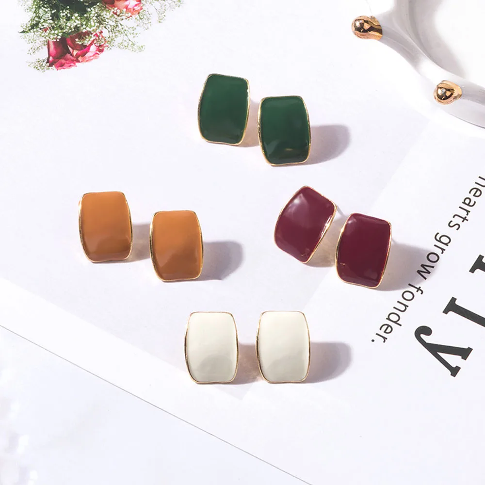 Обтягивающие темпераментные яркие женские долговечные привлекательные серьги