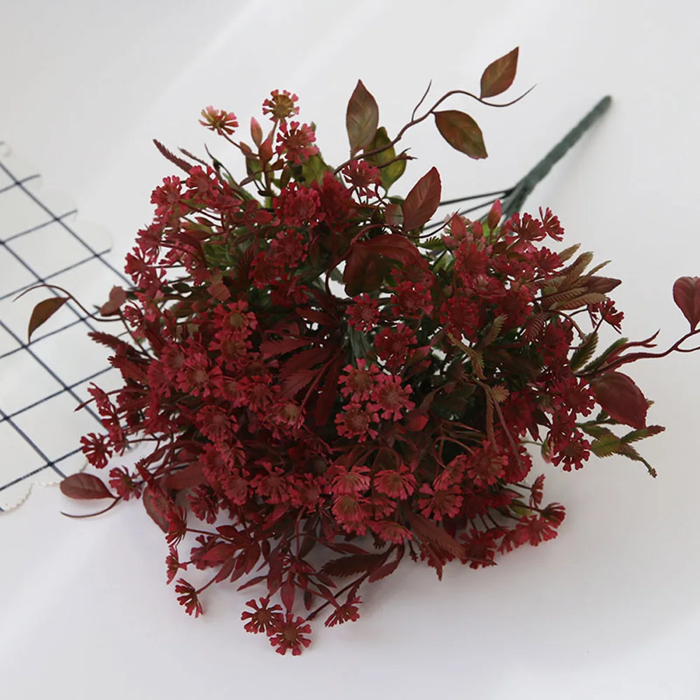 10 вилок искусственные шелковые листья ивы зеленые растения Весенние Свадебные