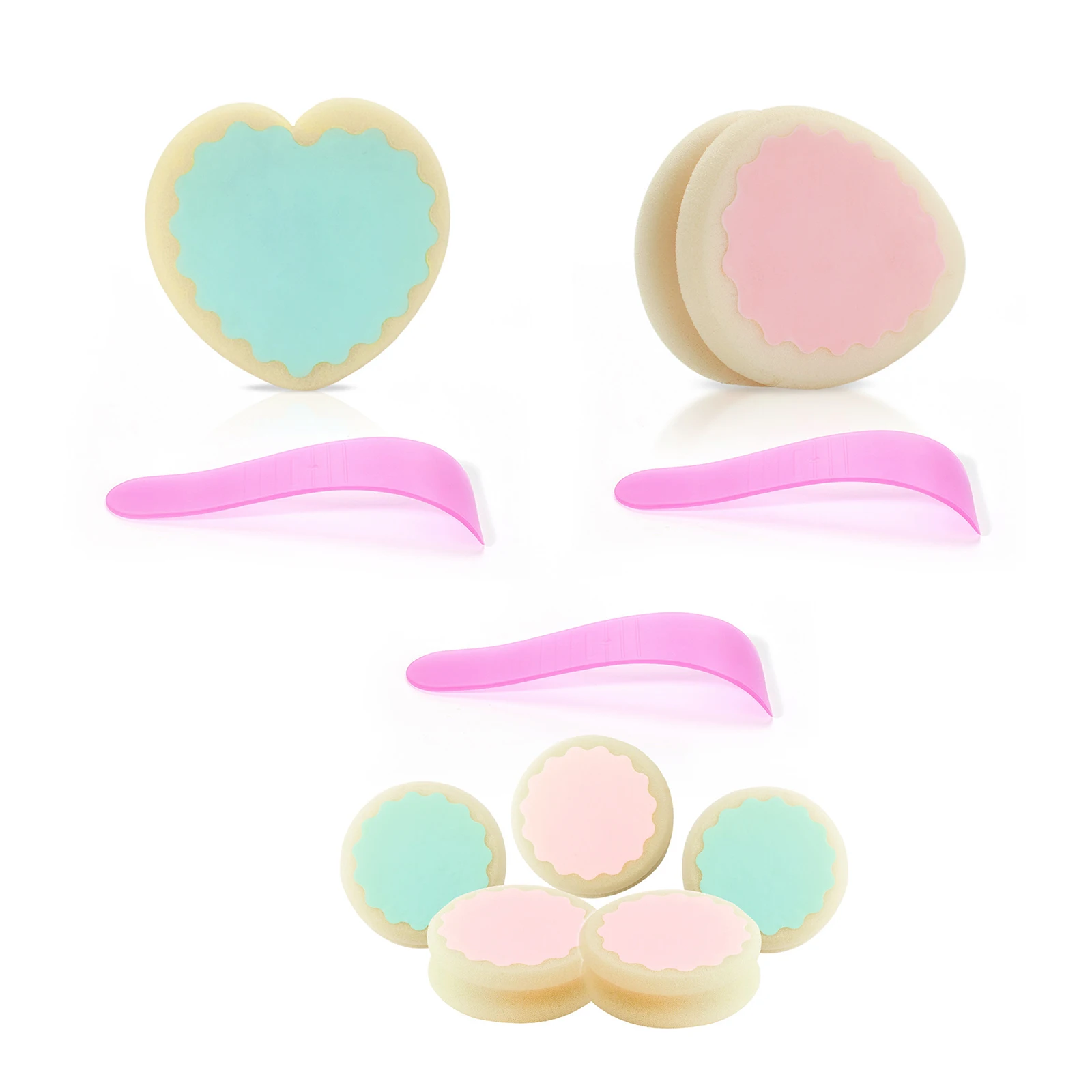 

2 шт./6 шт., губка для удаления волос и бритвенная доска