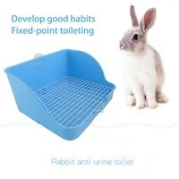 pet cat rabbit hamster cavy small animal pee toilet potty training bowl corner clean litter trays