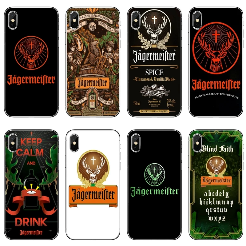 Для Samsung Galaxy S10 Lite S9 S8 S7 S6 edge Plus S5 S4 Note 9 8 5 4 mini Jagermeister логотип аксессуары чехол для