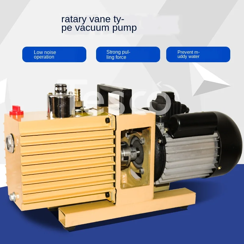 

Two stage rotary vane vacuum pump 2XZ direct connection two stage series vacuum pump industrial laboratory