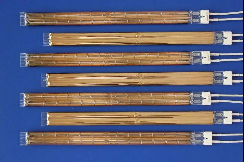 ИК лампа инфракрасная Вольфрамовая галогенная кварцевая нагревательная трубка |