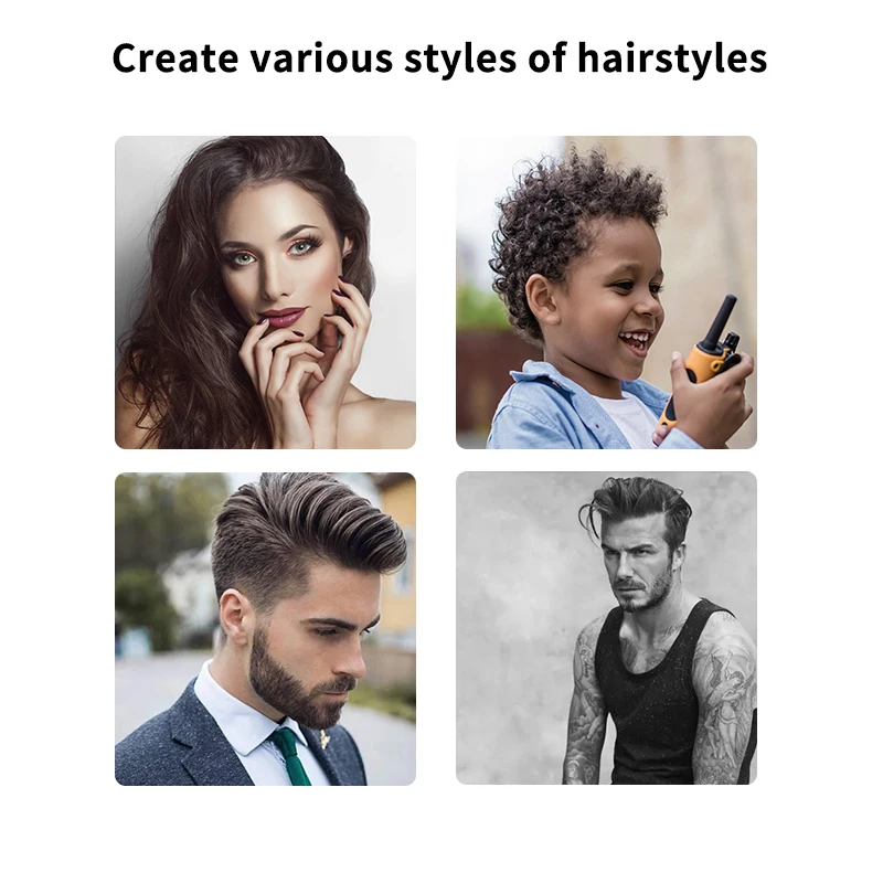 Расческа для волос АФРИКАНСКАЯ металлическая профессионального