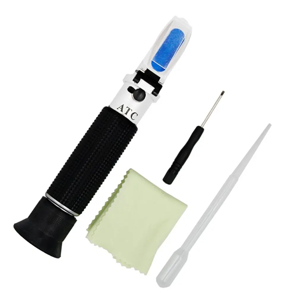 Новый Ручной рефрактометр гидрометр тестер для спирта 0 80% alcoh пивная жидкость