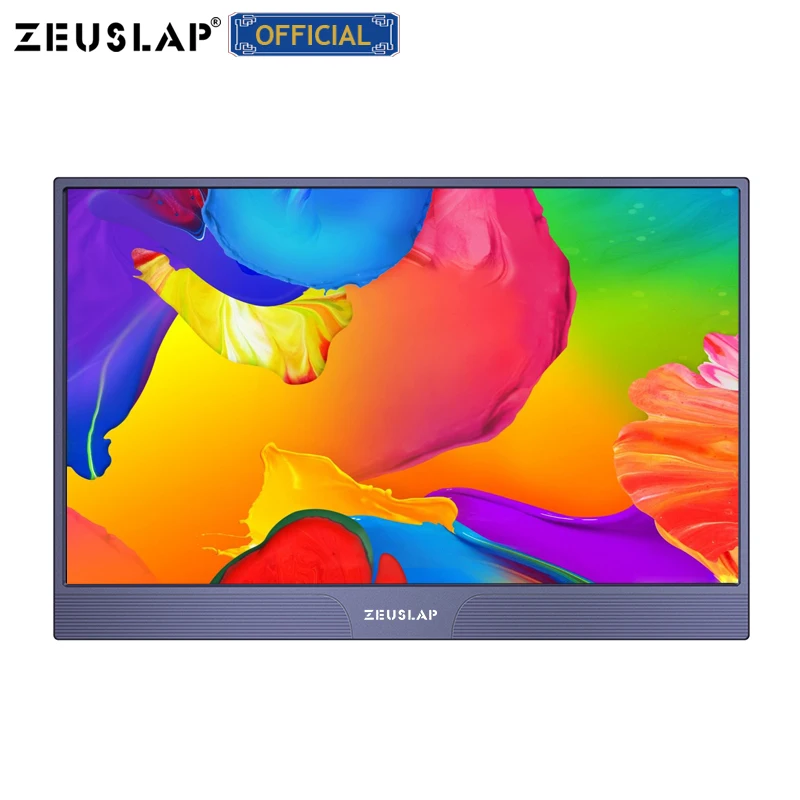 ZEUSLAP 15 6 дюймов 1080P FHD IPS USB Type C HDMI совместимый игровой портативный монитор для