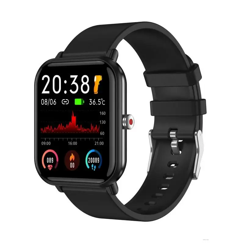 

HD 1.7 Inch Smart Watch Men Fitness Tracker Heart Rate Blood Pressure Monitor Bluetooth Women Sport Smartwatch for Android IOS