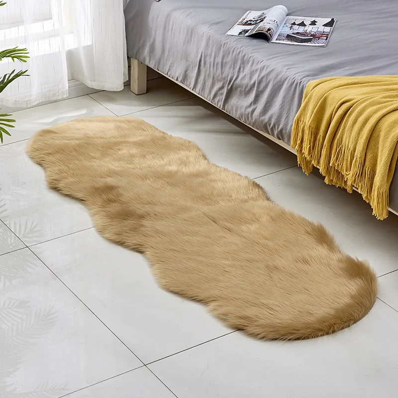 

Home Decoration Mat Wooly Thickened Double-Headed Design Blanke Large Size Design Carpet