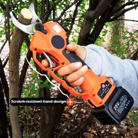 25v 40mm cordless pruner electric pruning shear garden tools lithium ion battery fruit tree bonsai pruning branches cutter