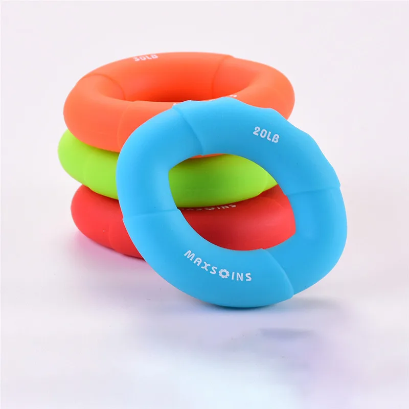 Портативное кольцо для захвата кистевой эспандер из силикагеля тренажер пальцев