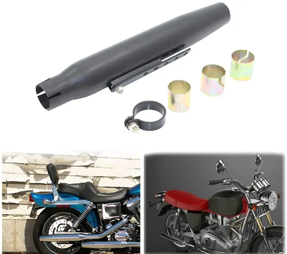 Выхлопной глушитель для мотоцикла в стиле ретро запасная деталь Harley Cafe Racer Bobber
