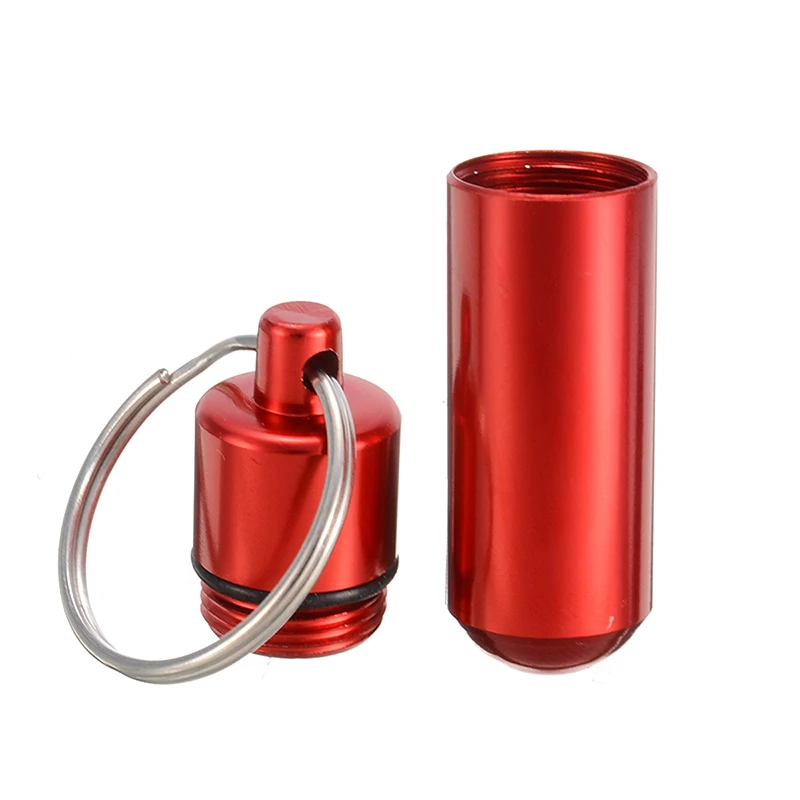 Водонепроницаемая алюминиевая коробка для таблеток чехол-коробка контейнер