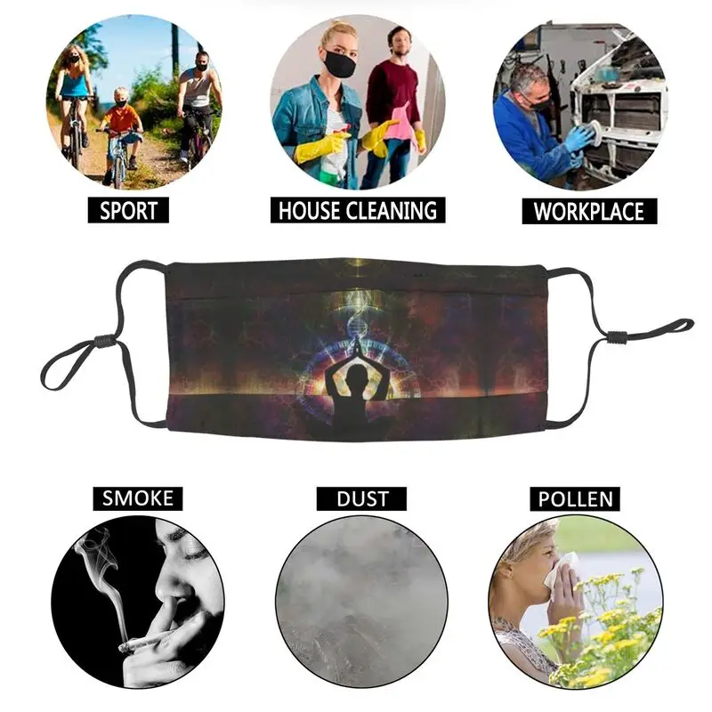 

Gene Upgrade Mask Anti Dust Breathable Yoga Face Mask Protection Cover Unisex Adult Respirator Mouth-Muffle