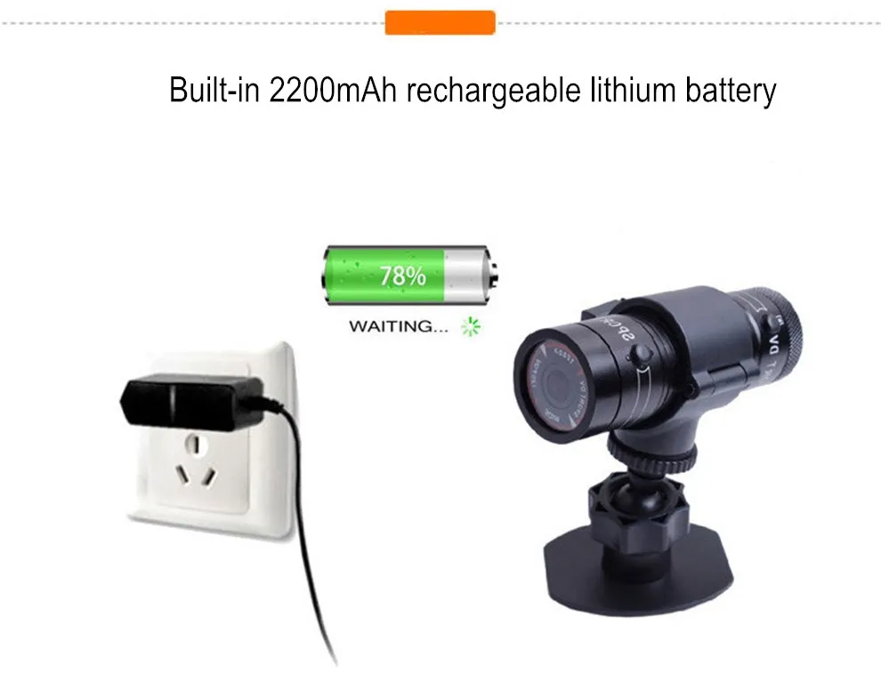 Мини-видеокамера видеорегистратор для наружной охоты металлическая камера на