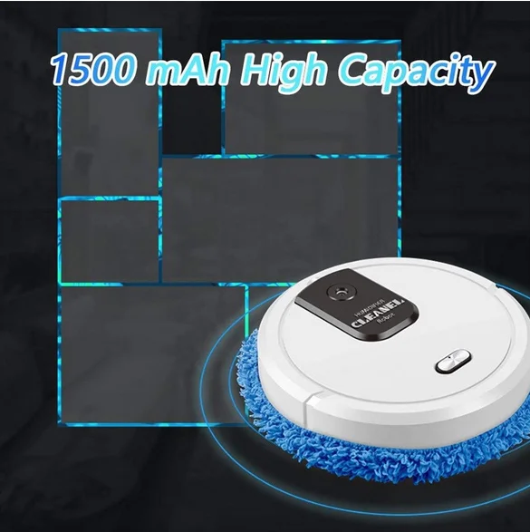 

3-in-1 Automatic Sweeping Robot Spray Disinfection Uv Lazy Household Charging Cleaning Machine Intelligent Vacuum Cleaner
