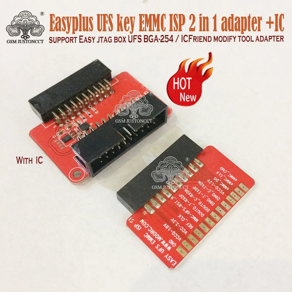 Адаптер Easy plus UFS key EMMC ISP 2 в 1 с поддержкой IC | Мобильные телефоны и аксессуары