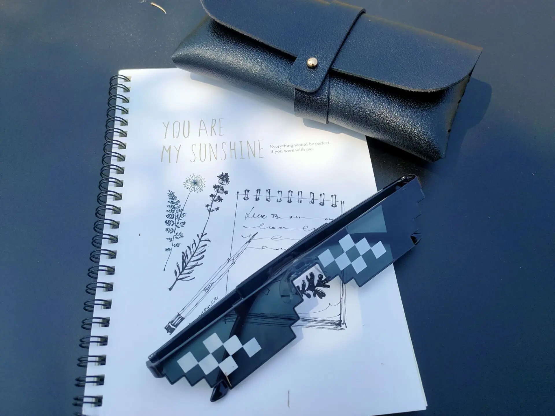 Новинка 2020 модные стильные крутые очки My World с мозаикой пикселей солнцезащитные 2D